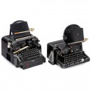 Siemens Teletypewriter and Reperforator, c. 1953