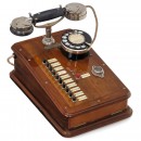 French Telephone Switchboard, c. 1928