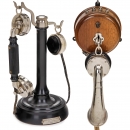 2 French Telephones