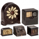 5 Small Tube Radios