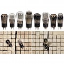 Large Collection of Electron Tubes Types KL 1 and KC 1