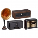 2 German Radios with Loudspeakers, c. 1928