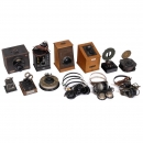 9 Detector Radios and 7 Headphones, 1920–30