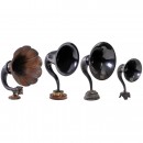 4 Radio Horn Loudspeakers