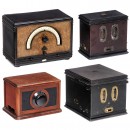 4 Small German Radio Receivers