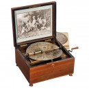 Symphonion Disc Musical Box with Bells No. 48K, c. 1903