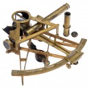 English Bridge-Framed Vernier Sextant by John Blunt, Early 19th 