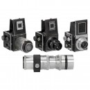 3 Primarflex Cameras and a Lens