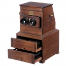 Planox Stereoscope Magnetique Table Stereo Viewer, c. 1910
