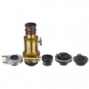 5 x Dagor and Zeiss Tele-Tubus III, c. 1900