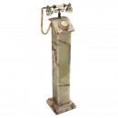 Italian Onyx Floor Telephone, c. 1960
