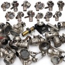 12 Acetylene Bicycle Lamps, c. 1910