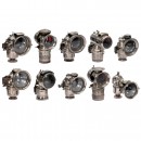 10 Acetylene Bicycle Lamps, c. 1910