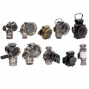 10 Bicycle Lamps, 1880 onwards