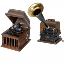 2 Edison Phonographs