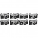 Collection of Kiev Cameras, 1954-79