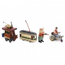 Four German Tin Toys
