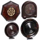Four Philips Bakelite Loudspeakers, c. 1931