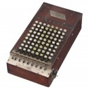 Comptometer Model No. 1, 1887