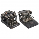 Remington Standard No. 6 and The Caligraph No. 2