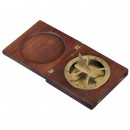 French Traveling Compass and Sundial, c.1800
