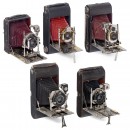 3 Hüttig and 2 Similar Cameras