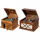 2 Table Gramophones