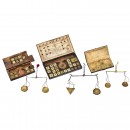 3 German Coin Scales