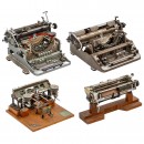 4 Typewriter Demonstration or Cutaway Models
