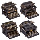 4 German Typewriters