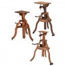 3 Studio Tripods, c. 1880