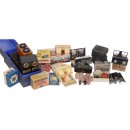 Pathéorama, Stereo Viewers, Magic Lantern Slides and Slides