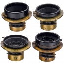4 Lenses for Debrie-Parvo Cameras