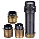 4 Tessar Lenses for Askania Universal Cameras, c. 1923-26