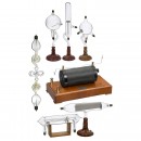 Induction Coil and 6 Demonstration Tubes, c. 1920