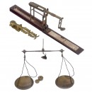 3 English Coin Scales