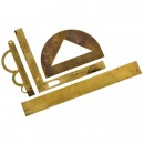 4 Geometric Drawing Instrumente, c. 1800