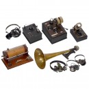 5 Detector Receivers with Headphones or Loudspeaker