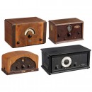 4 German Radio Receivers