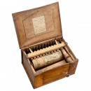 Miniature Serinette Barrel Organ by Charles Cabasse, c. 1840