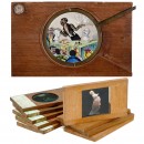 2 Magic Lantern Slides and Dissolving Views c. 1870-80