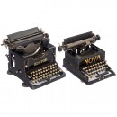 2 Mechanical Typewriters