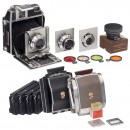 Linhof Technika 6 x 9 with Schneider Lens Set, c. 1955