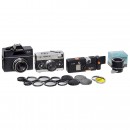 Rollei 35, Rollei SL26, Rollei A110 and Rolleiflex 6 x 6 Accesso