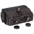 Early Alèthoscope (45 x 107 mm) Camera, c. 1905