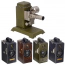 4 Ansco Memo Cameras and a Boy Scout Projector