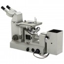 Zeiss Metaval Inverted Reflected-Light Microscope, c. 1980