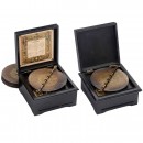 2 Symphonion No. 4 Musical Boxes, c. 1900