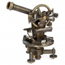 Small German Brass Theodolite by Hildebrand, c. 1900