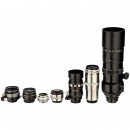 7 Lenses for the Exakta, 30 mm to 40 cm